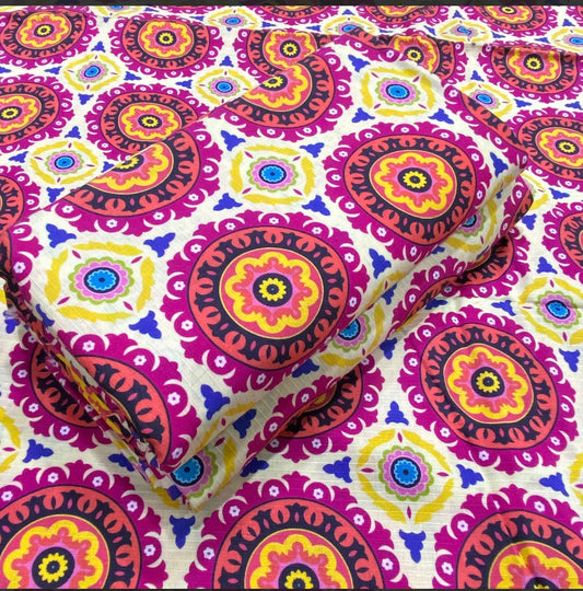 Bareeze Linen Unstich 2pcs