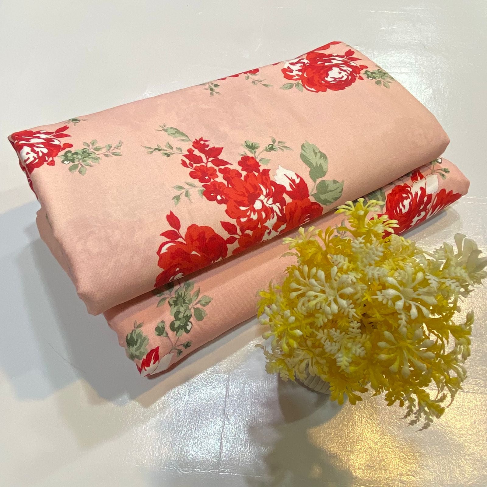 Bareeze Linen Unstich 2pcs