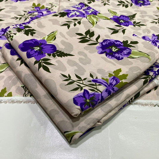 Bareeze Linen Unstich 2pcs